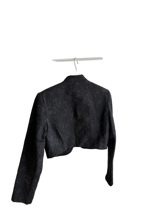 Black Patterned Jacket